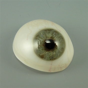 Antique Prosthetic Glass Eye, hazel